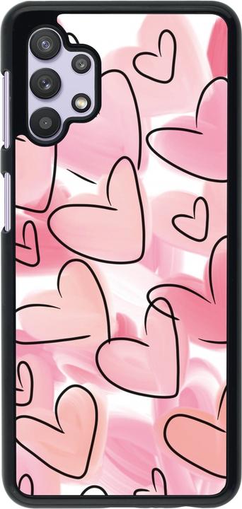 Immagine prodotto PhoneLook Copertina Pasqua 2023 cuori rosa (Samsung Galaxy A32 5G)