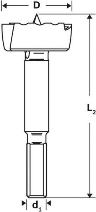 Actual product image Bosch Professional Zubehör Forstner bits (38 mm)