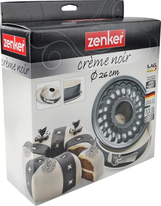 Produktbild Zenker Springform Ø 26 cm, Schwarz/Creme (26 cm)