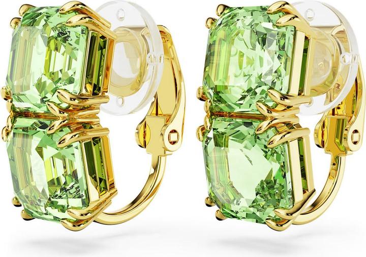 Image du produit Swarovski Clips d'oreilles Millenia taille coussin en or (Métal Swarovski)
