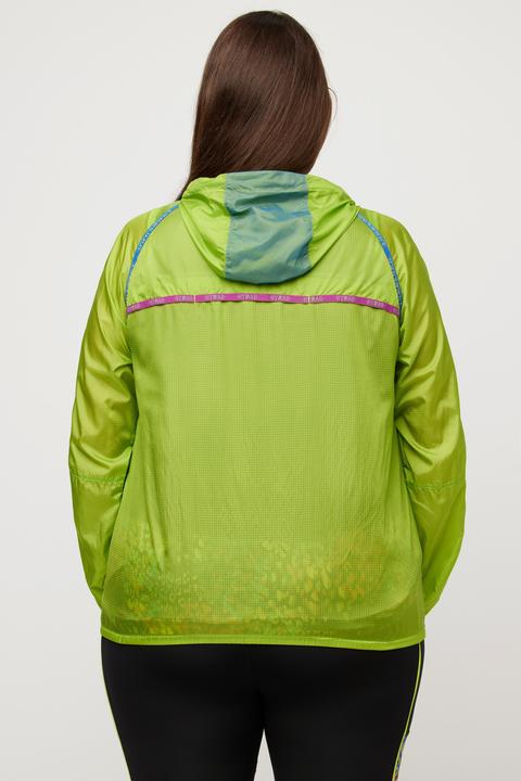 Actual product image Ulla Popken Neon Rain Jacket Activewear (50, 52)