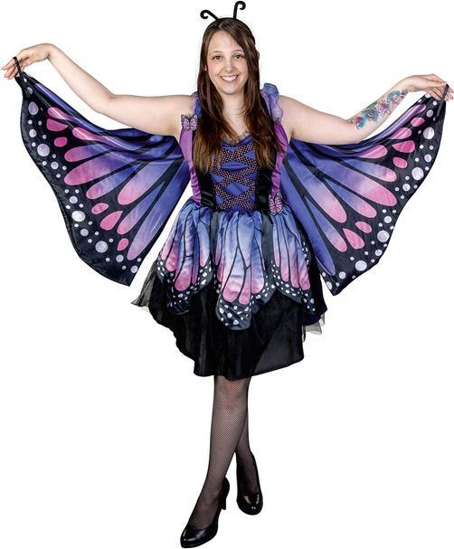 Produktbild MICA Festival Kostüm - Schmetterling - Erwachsene - M (40/42) (M)