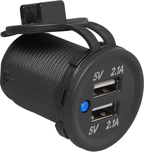 ProPlus USB Doppel-Einbausteckdose im Blister