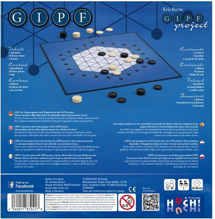 Produktbild Gipf (Deutsch, Englisch, Französisch, Italienisch, 2 Spieler)