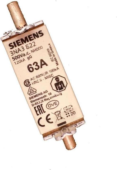 Produktbild Siemens NH-Sicherung Sicherungsgrösse (63 A)
