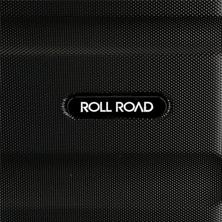 Produktbild Roll Road Flexibler Hartschalenkoffer mit Seitenschloss, 4 Doppelrädern und praktischem Innenraum