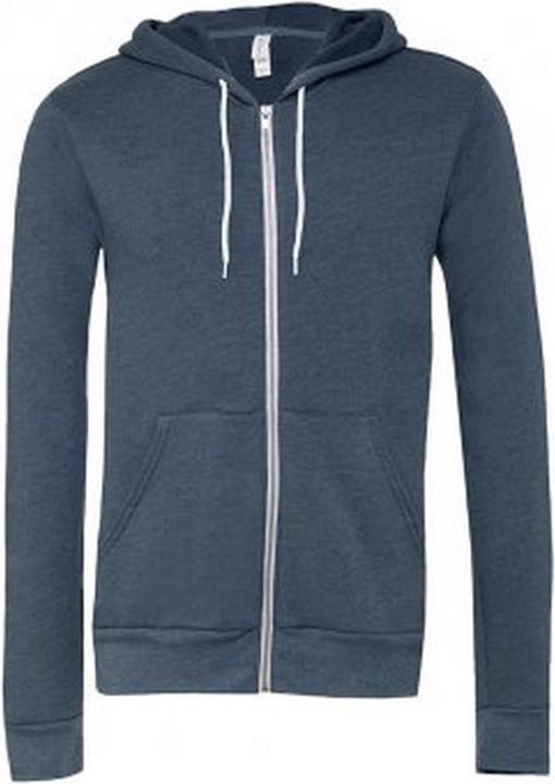 Produktbild Bella Canvas Erwachsene Reissverschluss Kapuzenjacke (XS)