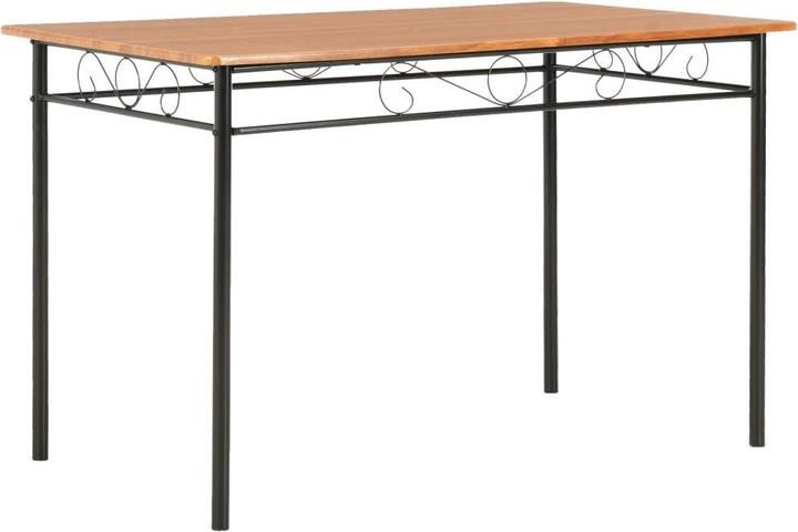 Actual product image vidaXL Esstisch und Stühle (MDF)