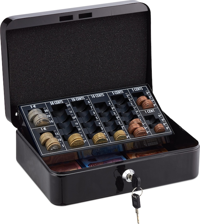 Relaxdays Cash box