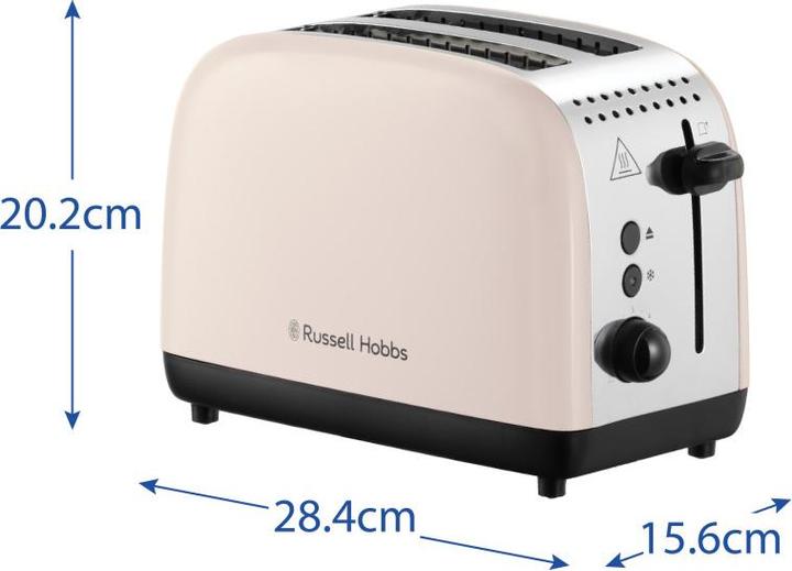 Produktbild Russell Hobbs 26930-56/RH Colours Plus Jasmine 2S Toaster