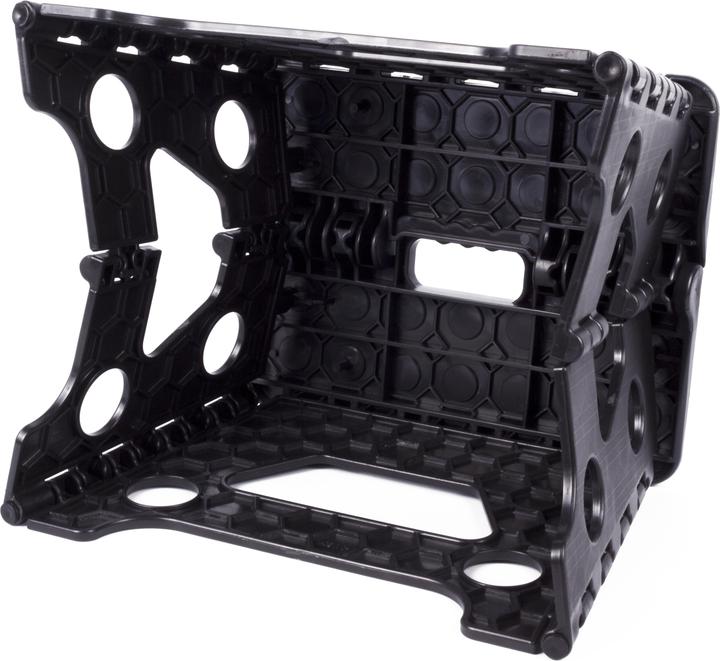 Image du produit Benson Klapphocker schwarz / weiss klein - 80 kg