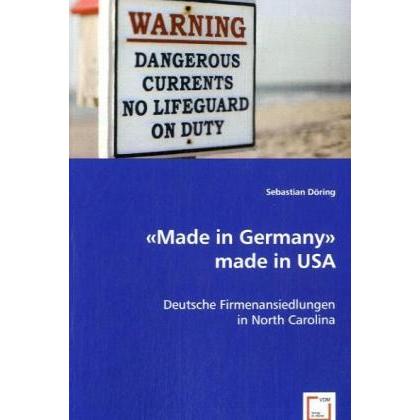 Thumbnail - «Made in Germany» made in USA, Fachbücher von Sebastian Döring