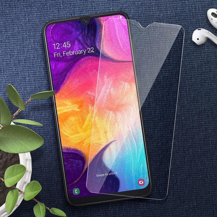 Image du produit Avizar Film clair comme du cristal, protection d'écran en verre (2 pièce(s), Samsung Galaxy A50)