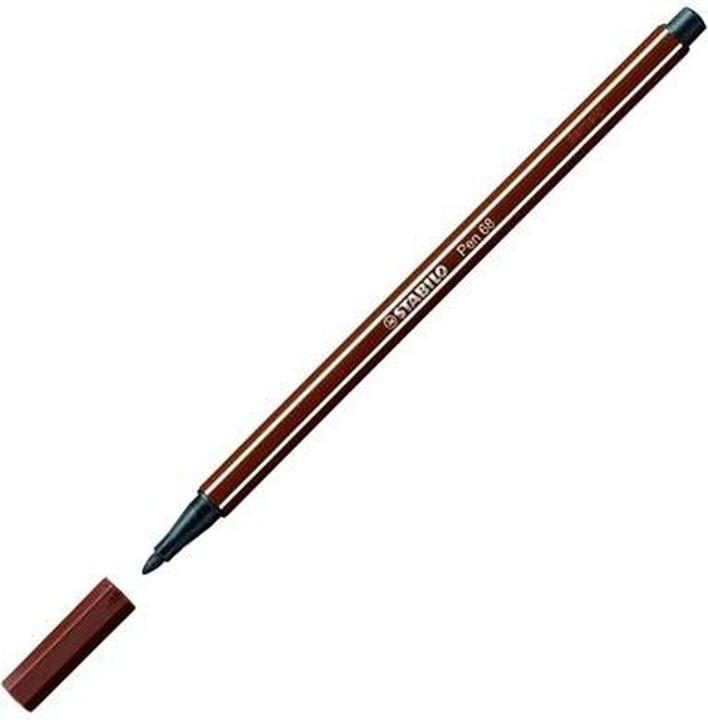 Produktbild STABILO Premium-Filzstift - Pen 68 - 10er Pack - braun (Braun, 10 x)
