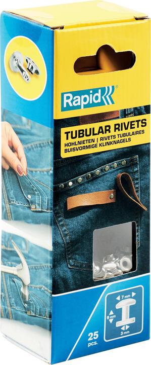 Produktbild Rapid Hohlniete 7x3x9mm