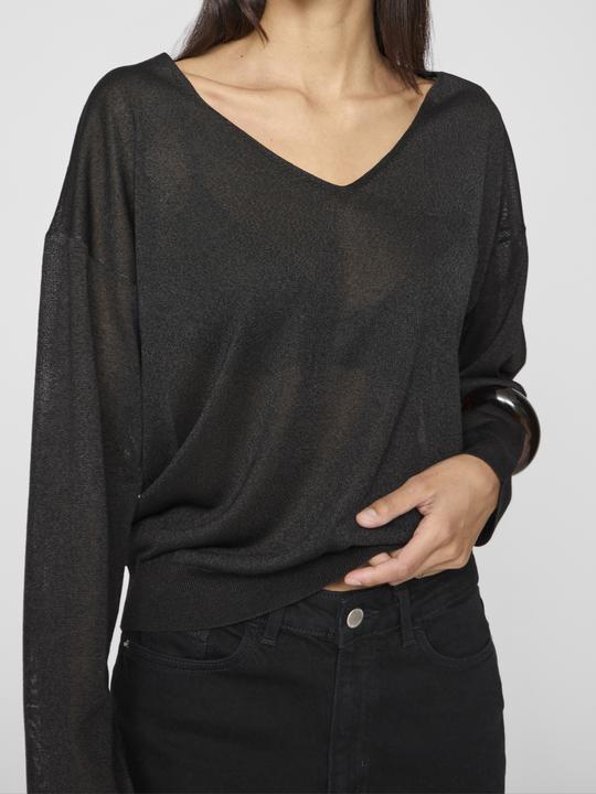 Image du produit Vila Pull en tricot col V (XS)