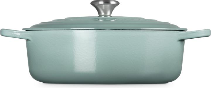 Actual product image Le Creuset Gourmet-Bräter SIGNATURE Sea Salt (30 cm, Casserole + Stewpot, Cast iron)