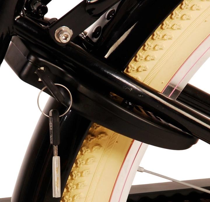 Produktbild Volare Excellent Kinderfiets - Meisjes - 24 inch - Zwart (24")