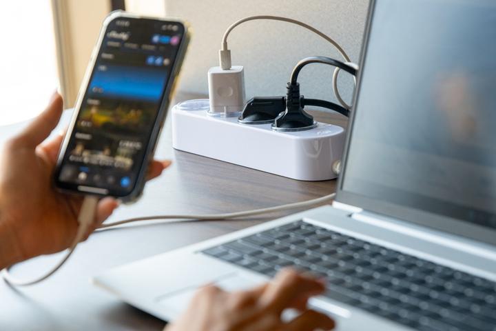 Actual product image Shelly Power Strip 4 Gen4 (4 x, CEE 7/3, 1.50 m)