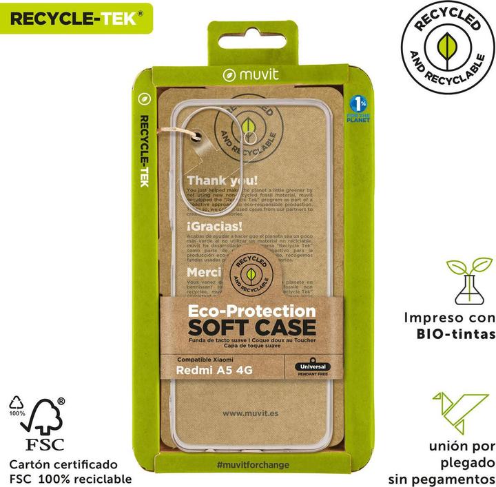 Produktbild Muvit Handyhülle for Change Xiaomi Redmi A5 4G Durchsichtig (Xiaomi Redmi A5 4G)