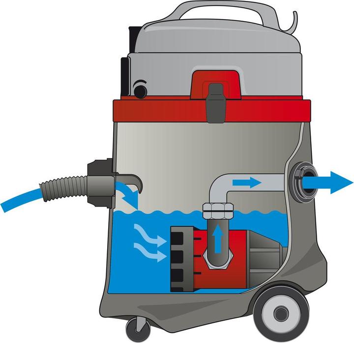 Actual product image Sprintus Wet and dry vacuum cleaner, pump vacuum N 51/1 KPS 50 l, power 2200 W. (Wet dry vacuum cleaner)