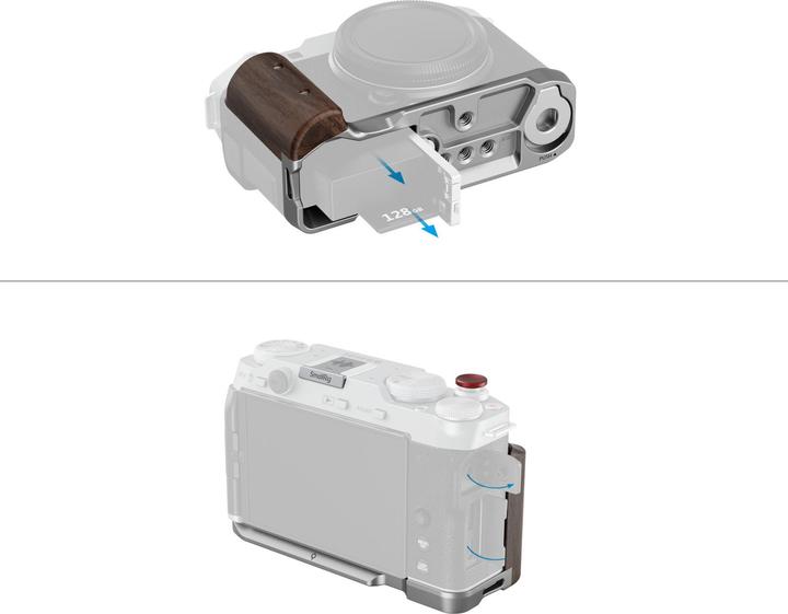 Image du produit SmallRig L-Winkel mit Holzgriff für X-M5