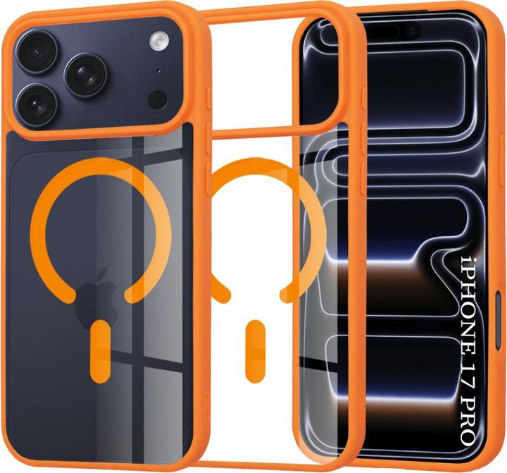 Image du produit Techsuit - MagSafe Pro - iPhone 17 Pro - Orange (Apple iPhone 17 Pro)