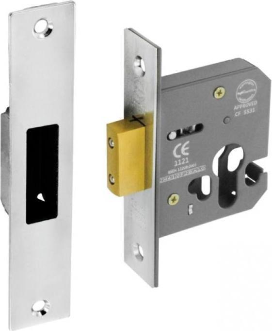 Actual product image Securit Euro Nickel Plated Deadlock