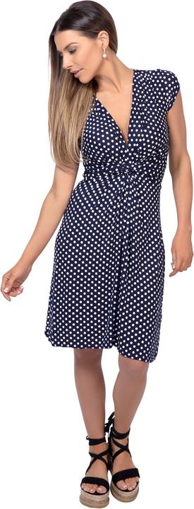 Image du produit Krisp Robe à manches courtes papillon à pois Noeud devant (44)