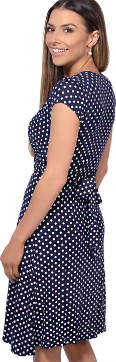 Image du produit Krisp Robe à manches courtes papillon à pois Noeud devant (44)