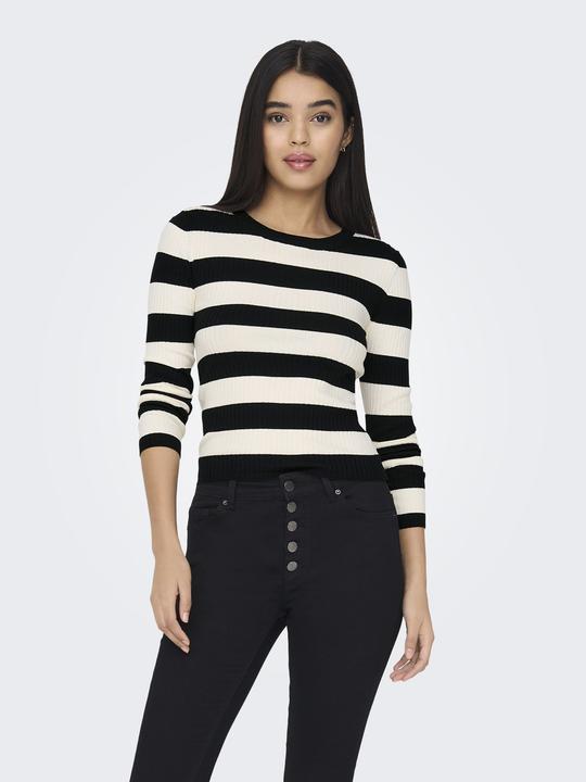 Produktbild JdY Gestreifter Strickpullover (S)
