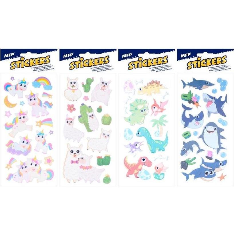 MFP Paper, Sticker, Bewegliche Augenaufkleber 8001 Mix