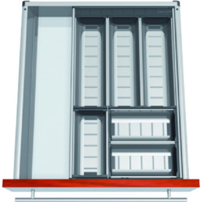 Blum Schalen-Set ORGA-LINE für TANDEMBOX antaro, Besteckkasten, Grau
