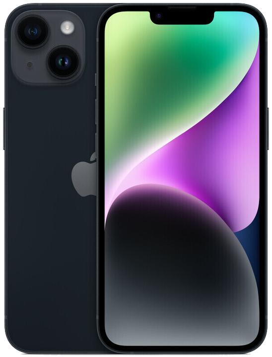Actual product image Janado iPhone 14 (128 GB, Black, 6.10", 24 Mpx, Dual SIM, D / Acceptable)