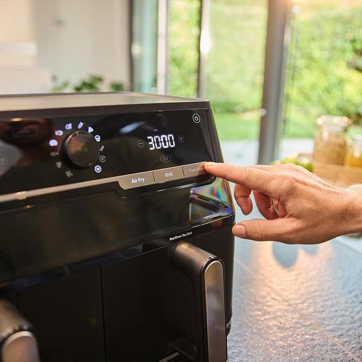 Actual product image Braun TD5073IBK Twin Cook 5 Heissluft-Fritteuse 2x 5L