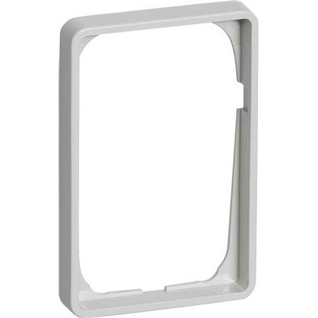 LK, Cornice, FUGA ramme Baseline 50, 1,5 modul, lysegrå.