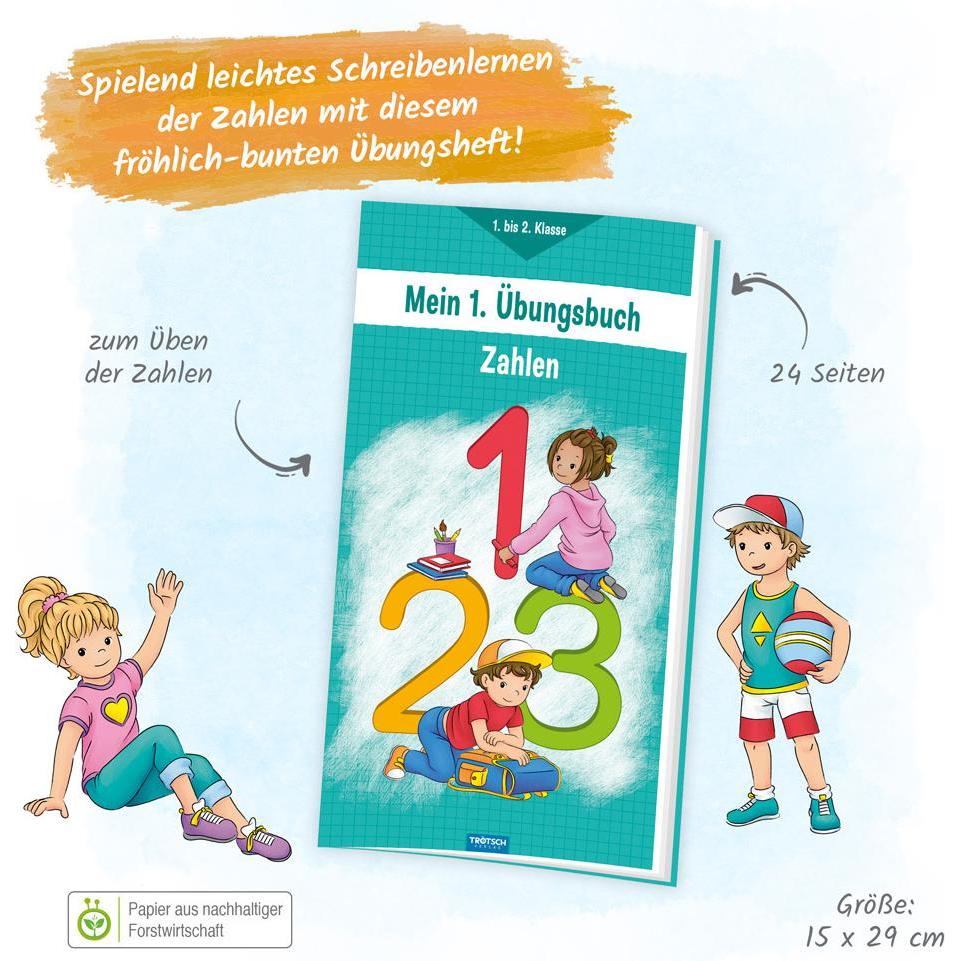 Thumbnail - Trötsch Mein erstes Übungsbuch Zahlen, Schulbücher