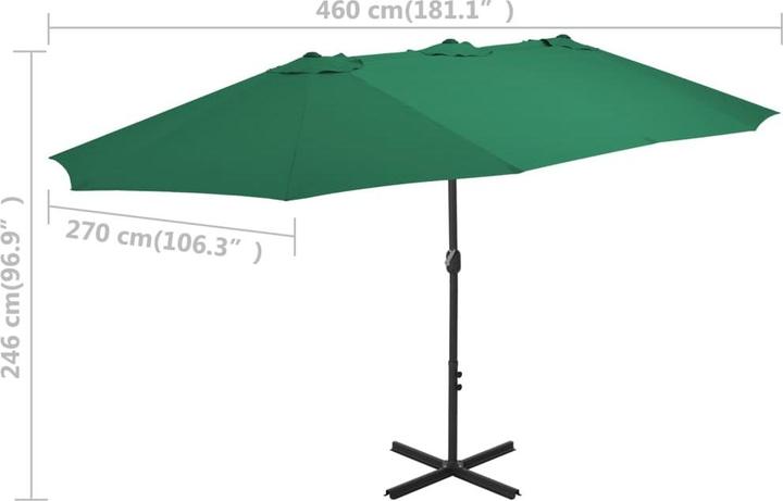 Produktbild vidaXL Sonnenschirm (2.70 m)
