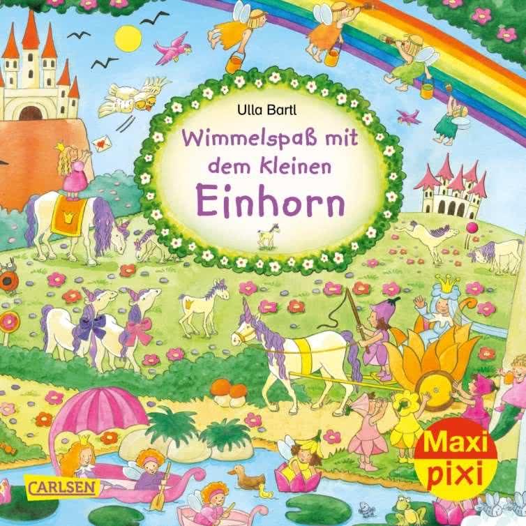 Thumbnail - Wimmelspass mit dem kleinen Einhorn, Kinderbücher von Ulla Bartl