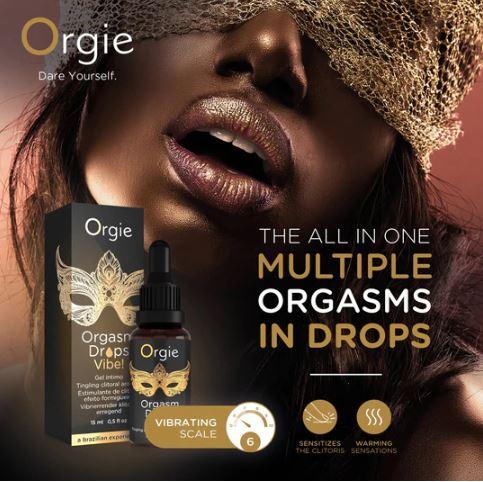 Productafbeelding Orgie Orgasme Drops Vibe! (15 ml)