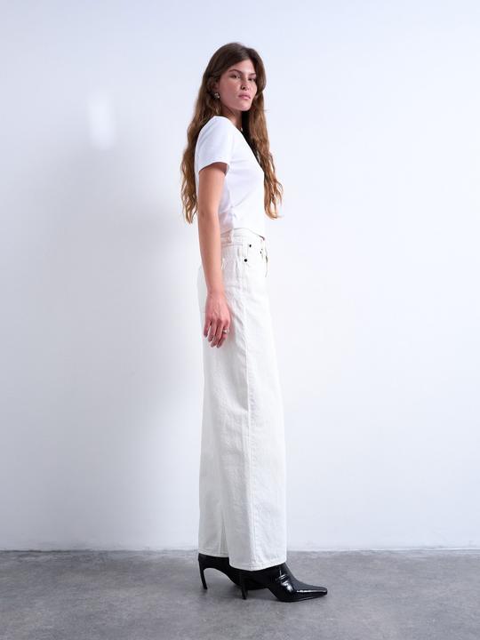 Immagine prodotto Spokey Weiter Beinschnitt Niedrige Taille Jeans Weit geschnitten (28)