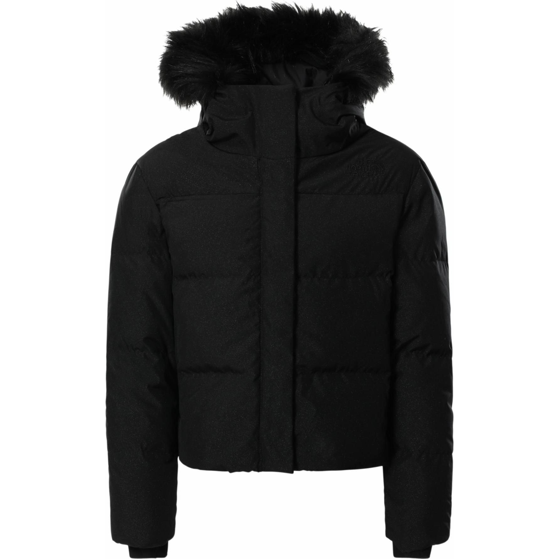 North Face, Mädchen, Jacke, mädchen-daunenjacke printed dealio city (XS, S, M, L, XL), Schwarz, XL, L, M, XS, S