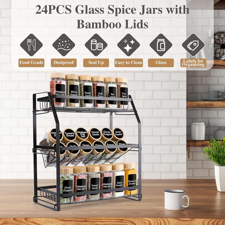 Produktbild Lannvan Gewürzgläser Set (0.12 l)