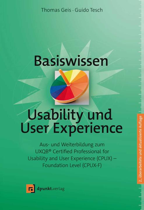 Produktbild Geis:Basiswissen Usability und User Exp (Deutsch, Thomas Geis, Guido Tesch, 2023)
