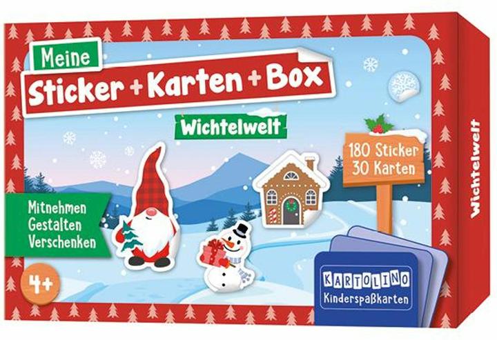 Produktbild Meine Sticker + Karten + Box - Wichtelwelt (30 Sticker)
