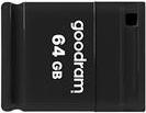 Produktbild Goodram UPI2 USB flash drive 64 GB Type-A 2.0 Black (64 GB, USB-A)