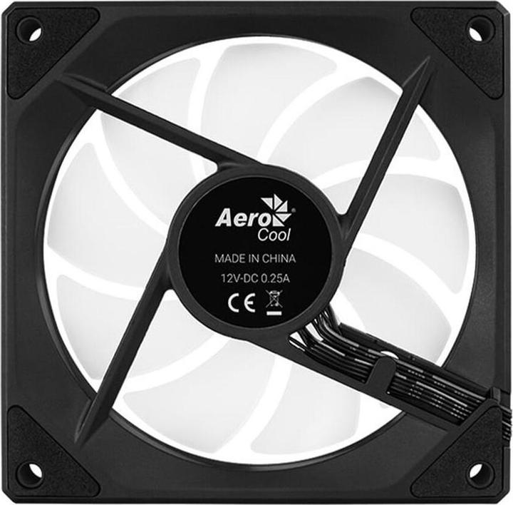 Produktbild AeroCool Phantom M-3 Fan 120mm Black aRGB Lighting (120 mm)