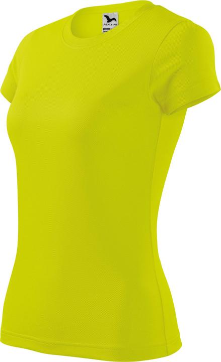 Image du produit MGA 140 Malfini t-shirt femme XS fantaisie 100 % polyester 1409012 jaune fluo (XS)