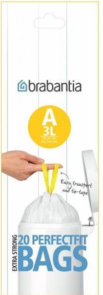 Produktbild Brabantia PerfectFit Grösse A, 3l (20 x, 3 l)