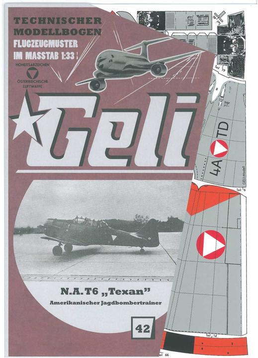 Image du produit Geli North American Texan Modèle En Carton